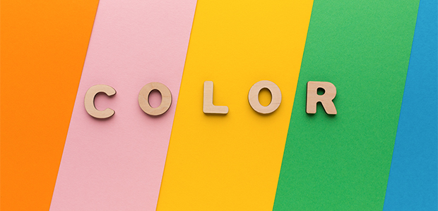 Color as an element of graphic design and brand identity standards manual