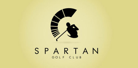 Clever Spartan Golf Club Logo