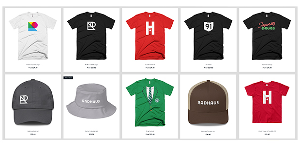 Radhaus Hats Shirts Lifestyle Clothing Brand Clock Tower Collection Radhaus Collection